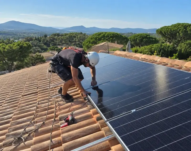 Installateur panneaux solaires Villamblard — pose photovoltaïque sur toiture